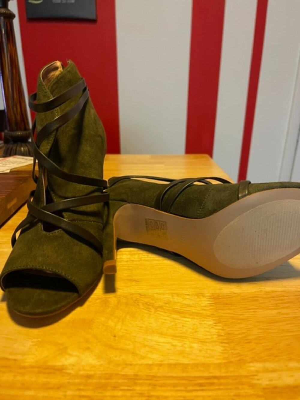 Army Green Bootie